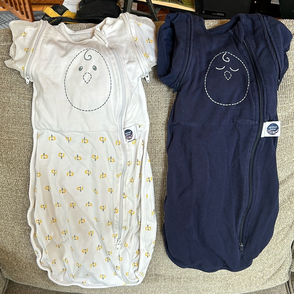 Nested Bean Zen One Swaddle (set of 2)